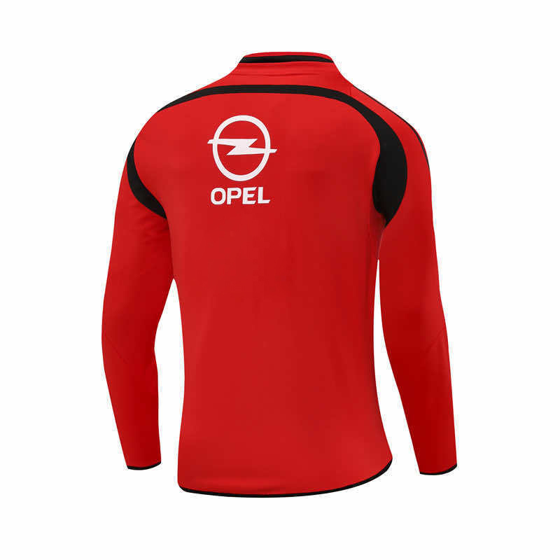 0506 season A.C. Milan red Half pull training suit