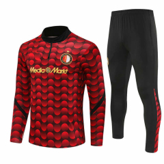 2526 season Feyenoord Rotterdam Half zip training suit set