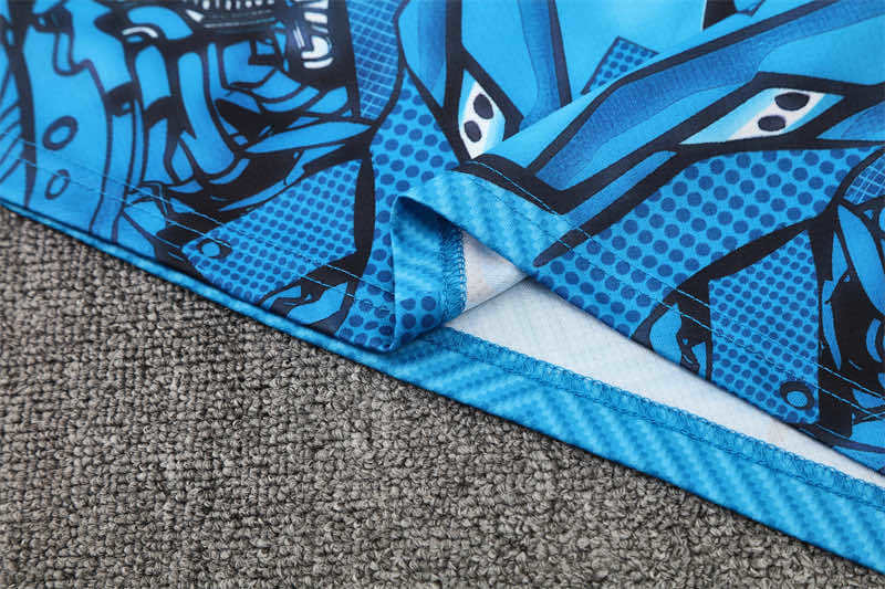2526 season S.S.C. Napoli Training clothes suit Short sleeve Fan version