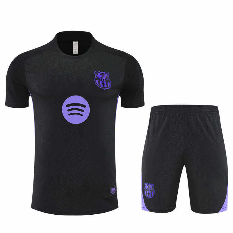 2526 season FC Barcelona / Barça Training clothes suit Short sleeve Fan version