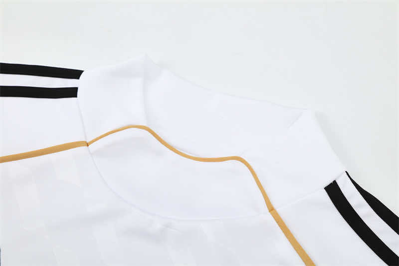 1112 season Real Madrid CF white Half pull training suit