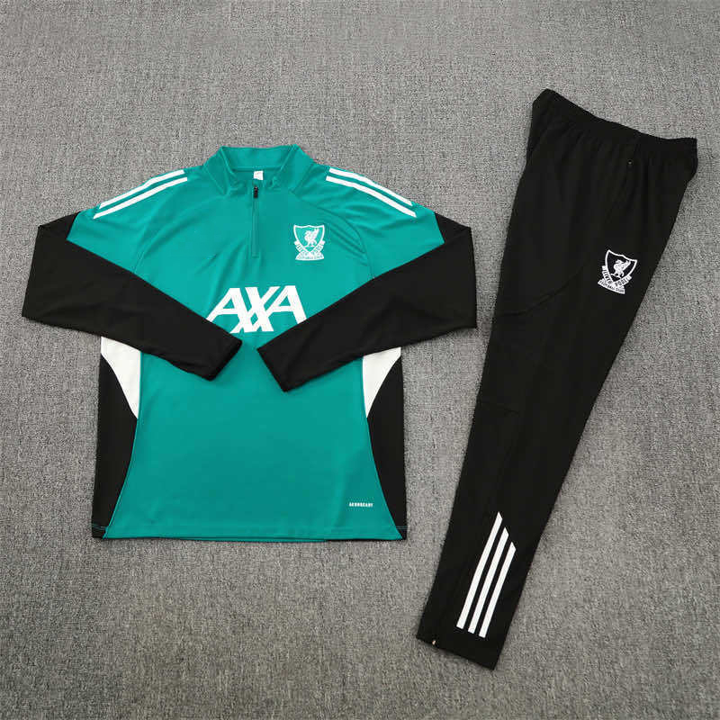 2526 season Liverpool Half zip training suit set