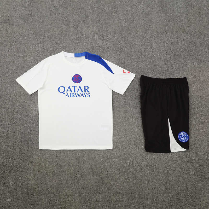 2526 season Paris Saint-Germain F.C. Training clothes suit Short sleeve Fan version