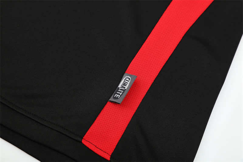 0304 season A.C. Milan black Half pull training suit
