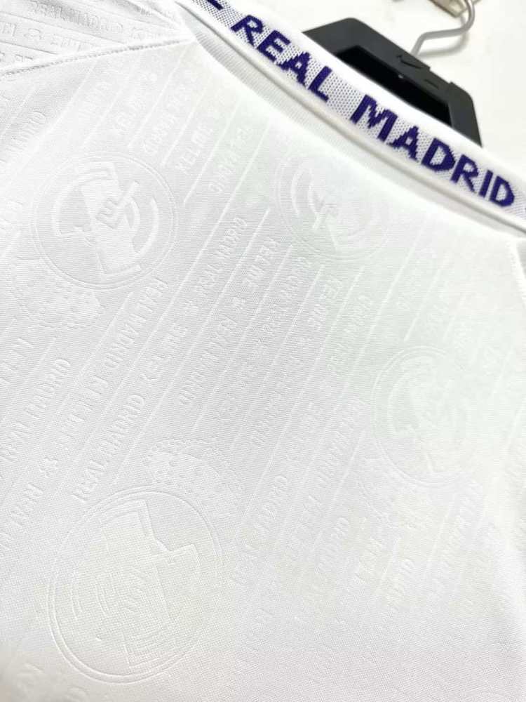 9697 season Real Madrid Home retro Fan version