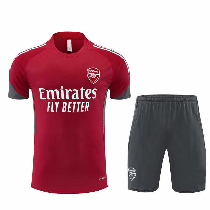 2526 season Arsenal F.C. Training clothes suit Short sleeve Fan version