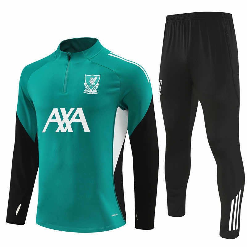 2526 season Liverpool Half zip training suit set