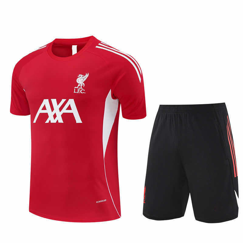 2526 season Liverpool F.C. Training clothes suit Short sleeve Fan version