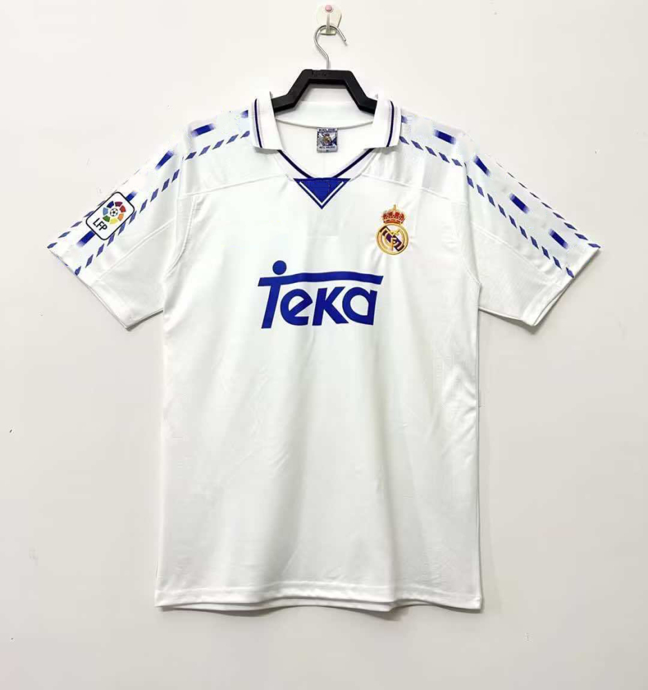 9697 season Real Madrid Home retro Fan version