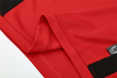 0304 season A.C. Milan red Half pull training suit
