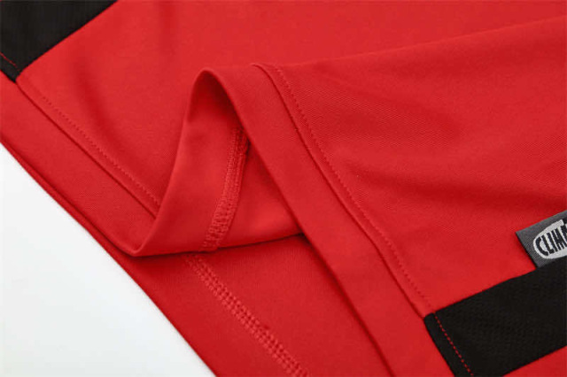 0304 season A.C. Milan red Half pull training suit