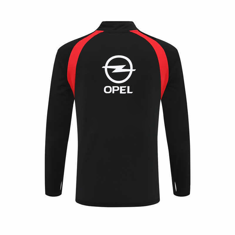 0304 season A.C. Milan black Half pull training suit