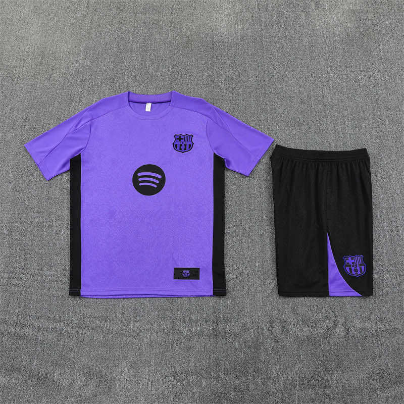 2526 season FC Barcelona / Barça Training clothes suit Short sleeve Fan version
