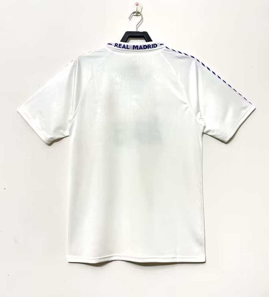 9697 season Real Madrid Home retro Fan version