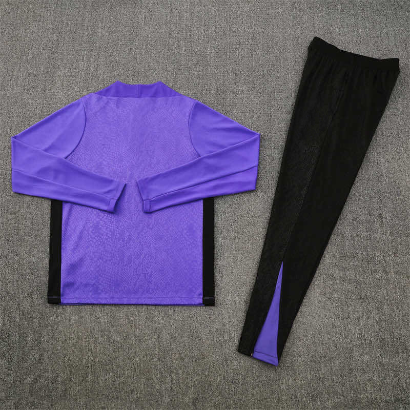 2526 season FC Barcelona / Barça Half zip training suit set