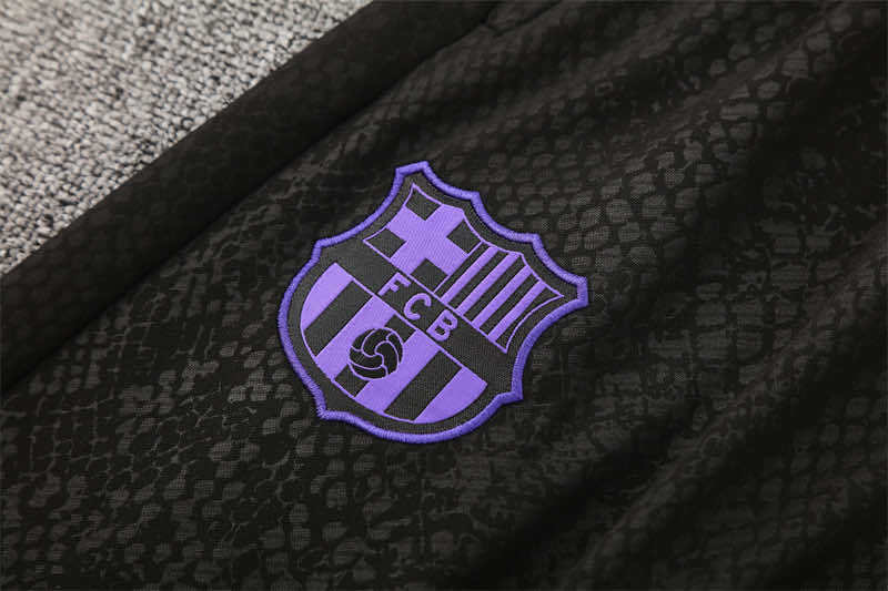 2526 season FC Barcelona / Barça Half zip training suit set