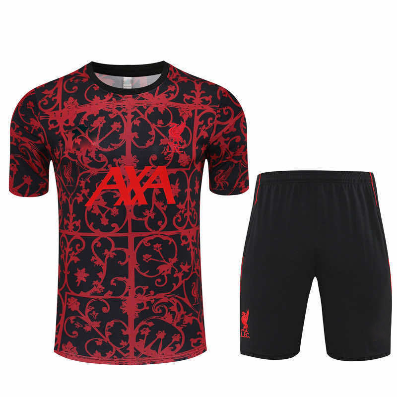 2526 season Liverpool F.C. Training clothes suit Short sleeve Fan version