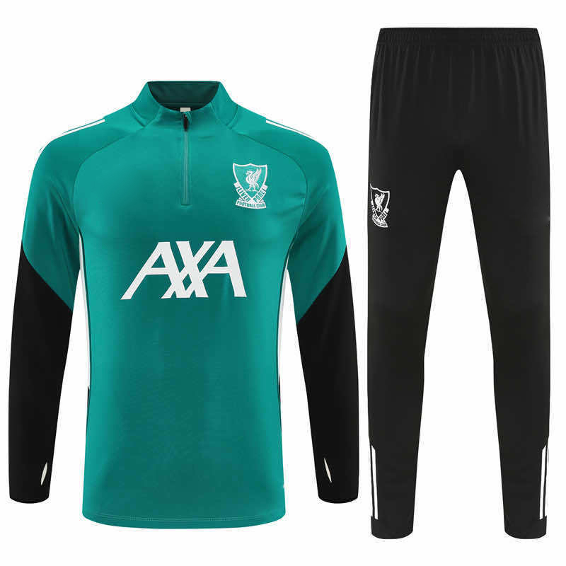 2526 season Liverpool Half zip training suit set
