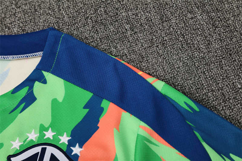2526 season Brazil Training clothes suit Short sleeve Fan version
