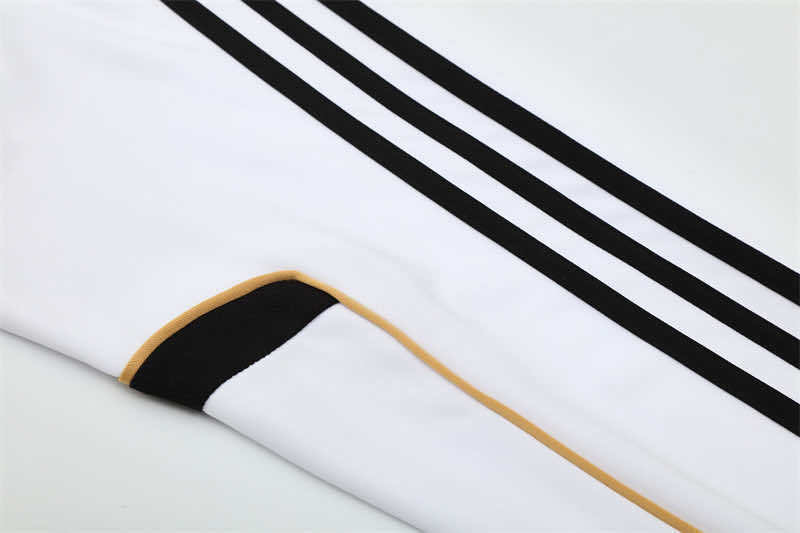 1112 season Real Madrid CF white Half pull training suit