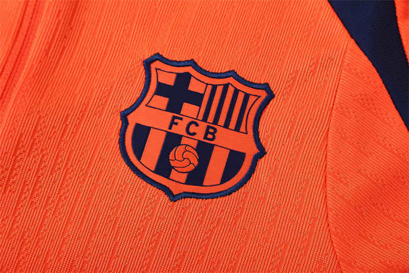 2526 season FC Barcelona / Barça Half zip training suit set