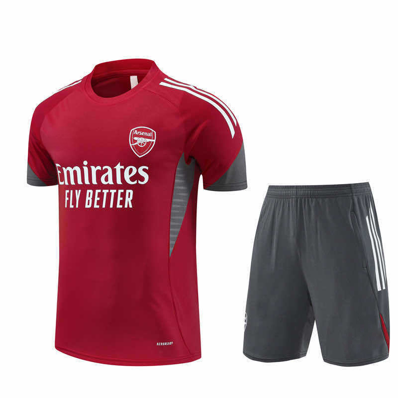 2526 season Arsenal F.C. Training clothes suit Short sleeve Fan version
