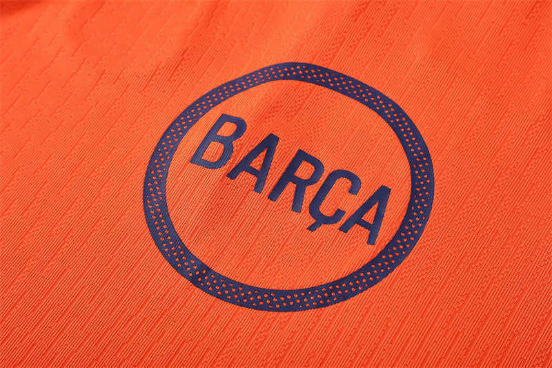 2526 season FC Barcelona / Barça Half zip training suit set