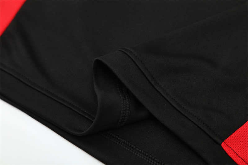 0304 season A.C. Milan black Half pull training suit