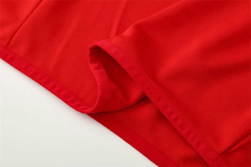 0203 season Manchester United F.C. red Half pull training suit