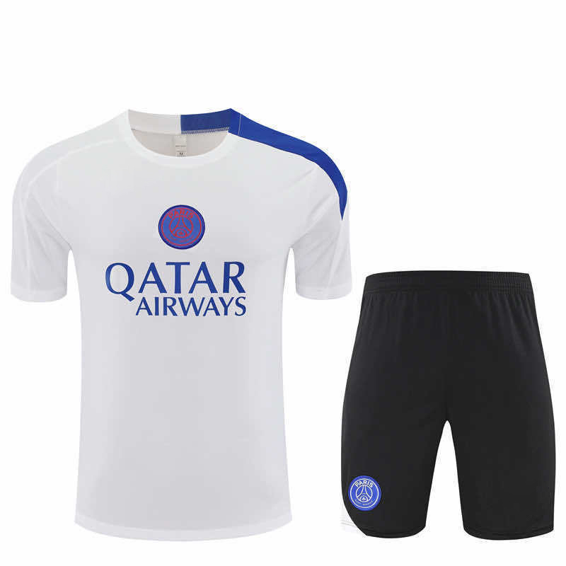2526 season Paris Saint-Germain F.C. Training clothes suit Short sleeve Fan version