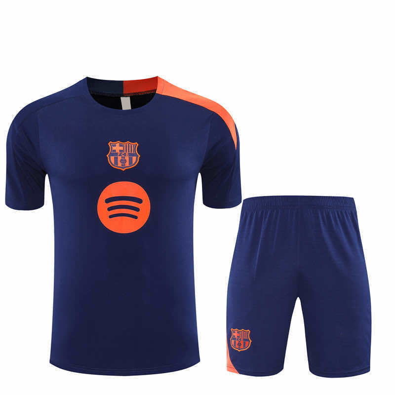 2526 season FC Barcelona / Barça Training clothes suit Short sleeve Fan version