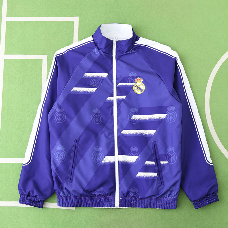 2425 Real Madrid CF Wear on both sides windbreaker