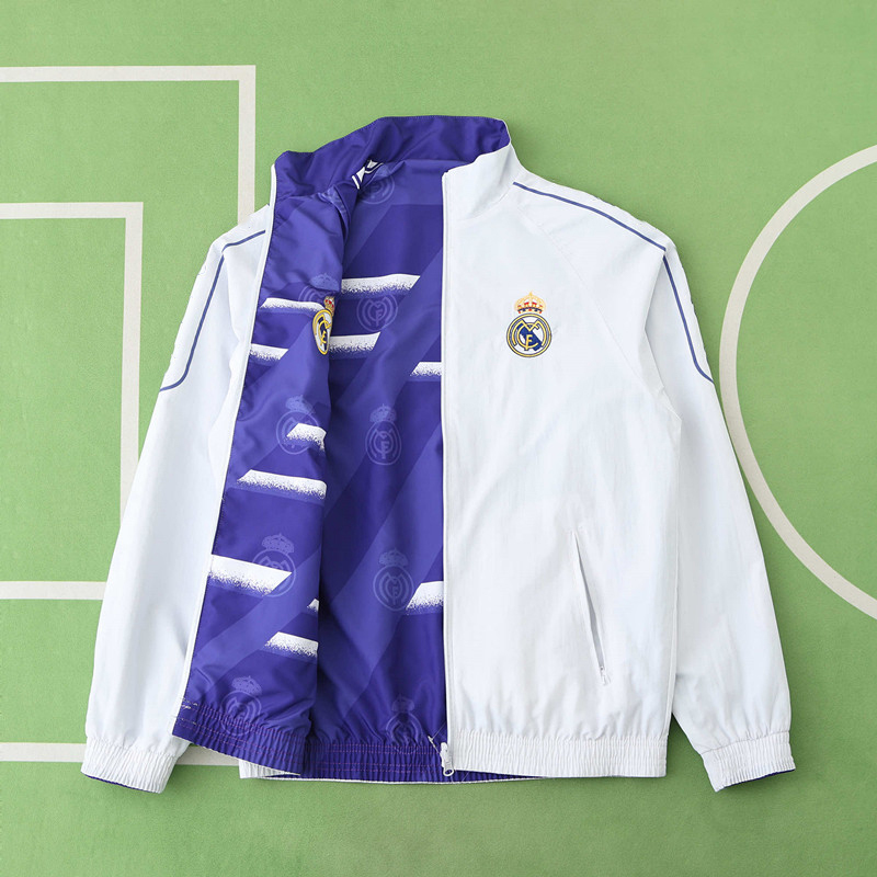 2425 Real Madrid CF Wear on both sides windbreaker