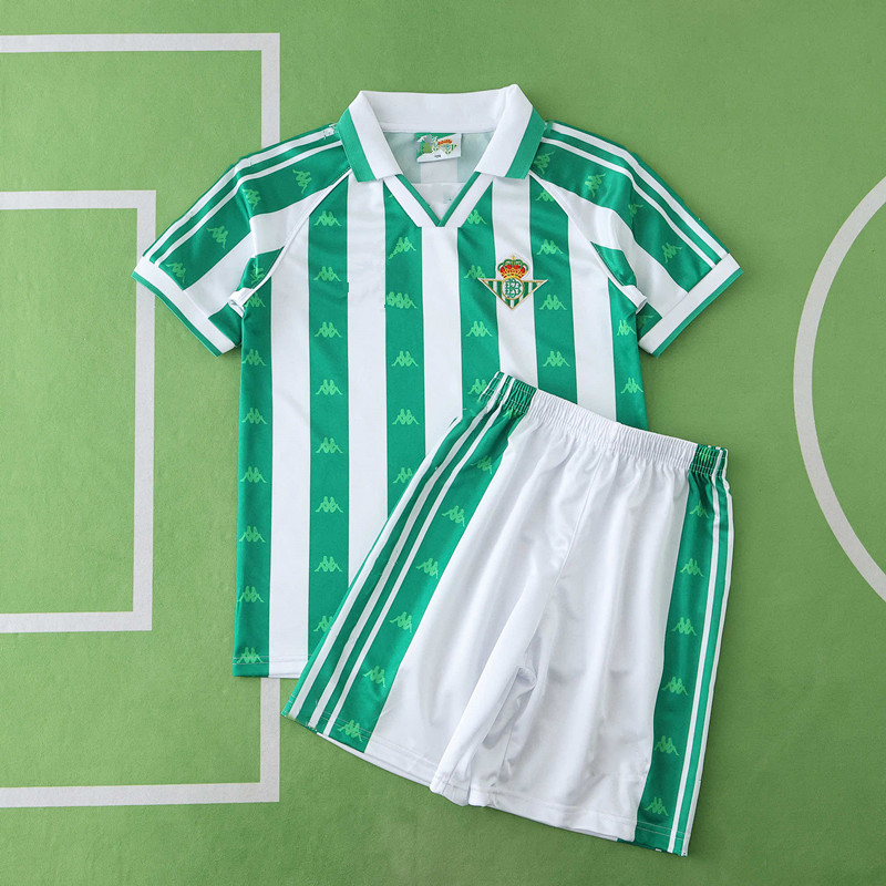 9597 Real Betis Balompié home retro Kids kit