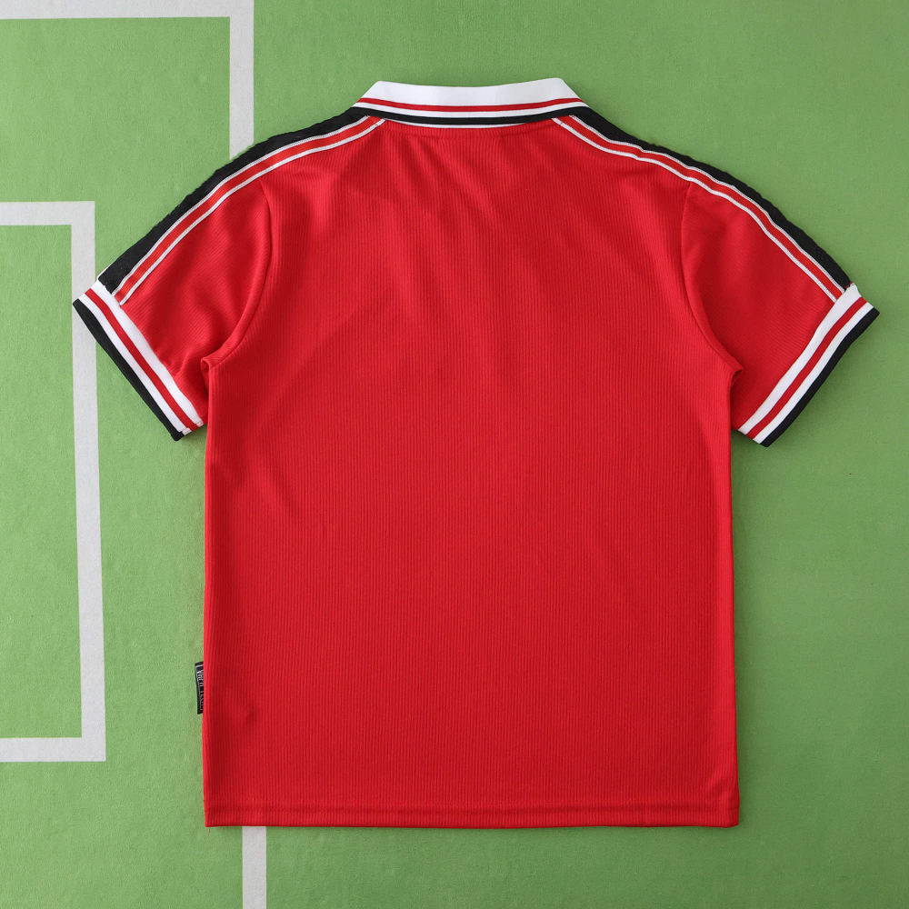 1998 Manchester United F.C. home retro Kids kit