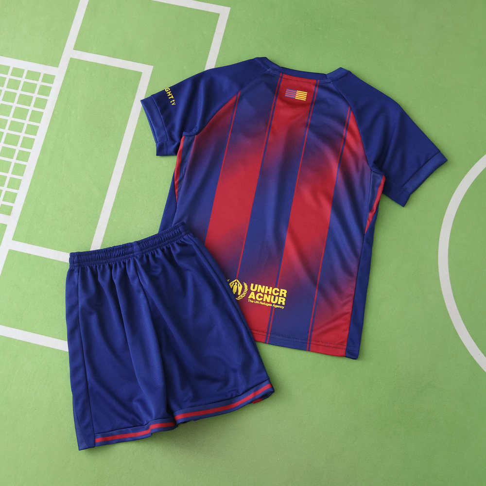 2526 season FC Barcelona / Barça x Spotify x Ed Sheeran Kids kit
