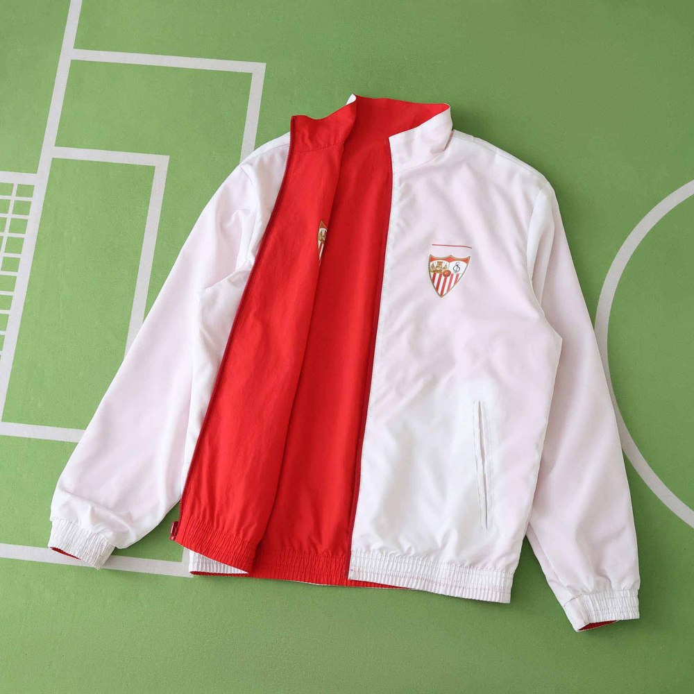 2526 season Sevilla FC Wear on both sides windbreaker