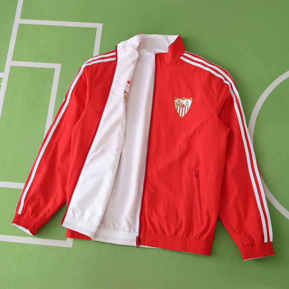 2526 season Sevilla FC Wear on both sides windbreaker