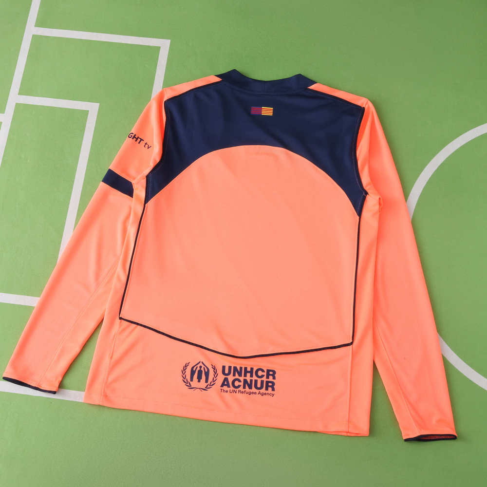 2526 season FC Barcelona / Barça third Long sleeved  Fan version