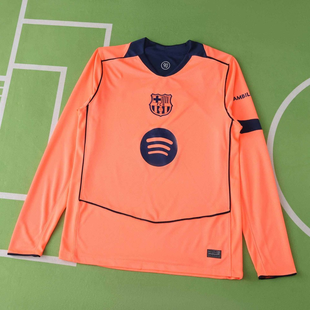 2526 season FC Barcelona / Barça third Long sleeved  Fan version