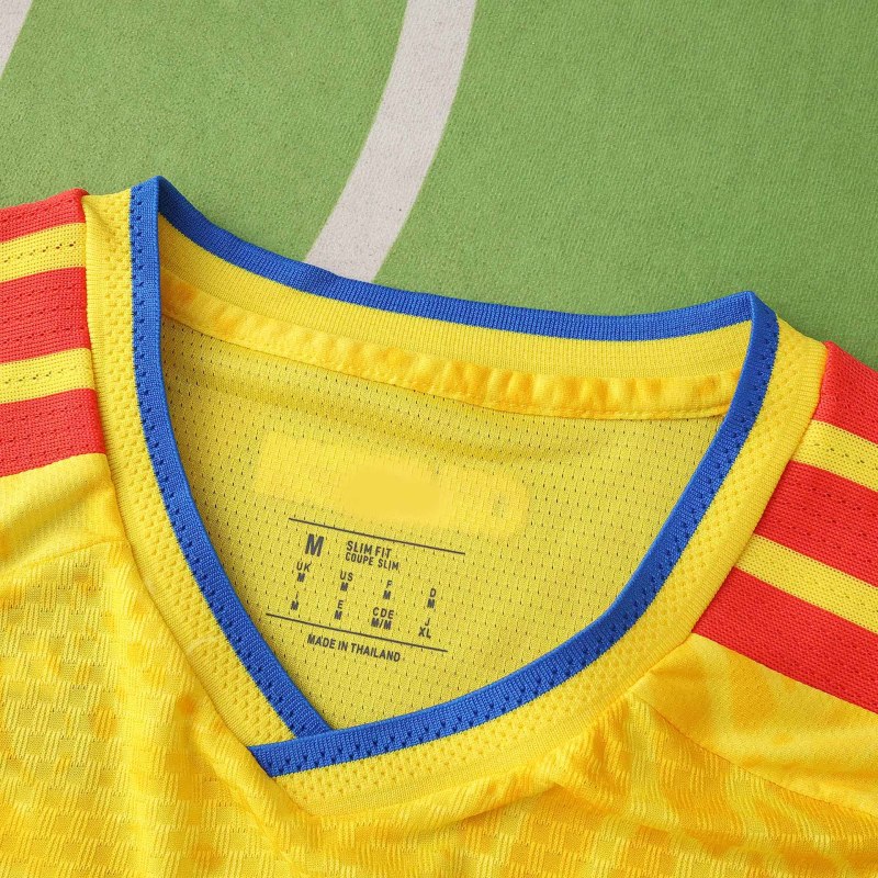 2026 FIFA World Cup Colombia home Long sleeved Player version