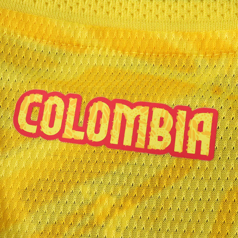 2026 FIFA World Cup Colombia home Long sleeved Player version