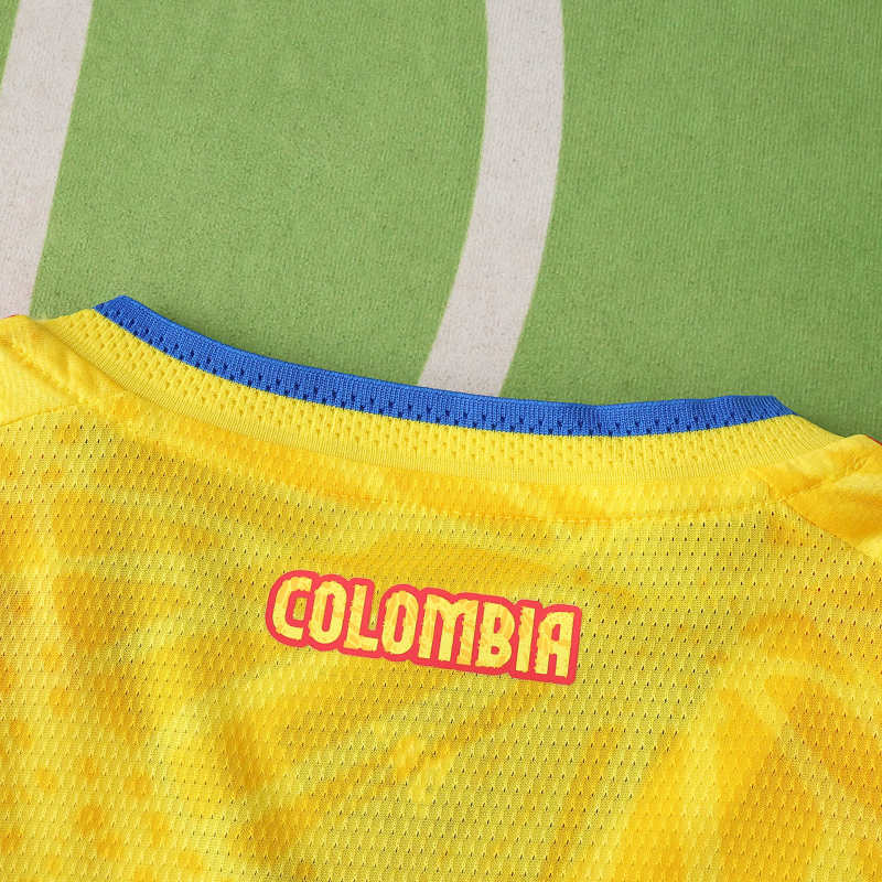 2026 FIFA World Cup Colombia home Long sleeved Player version