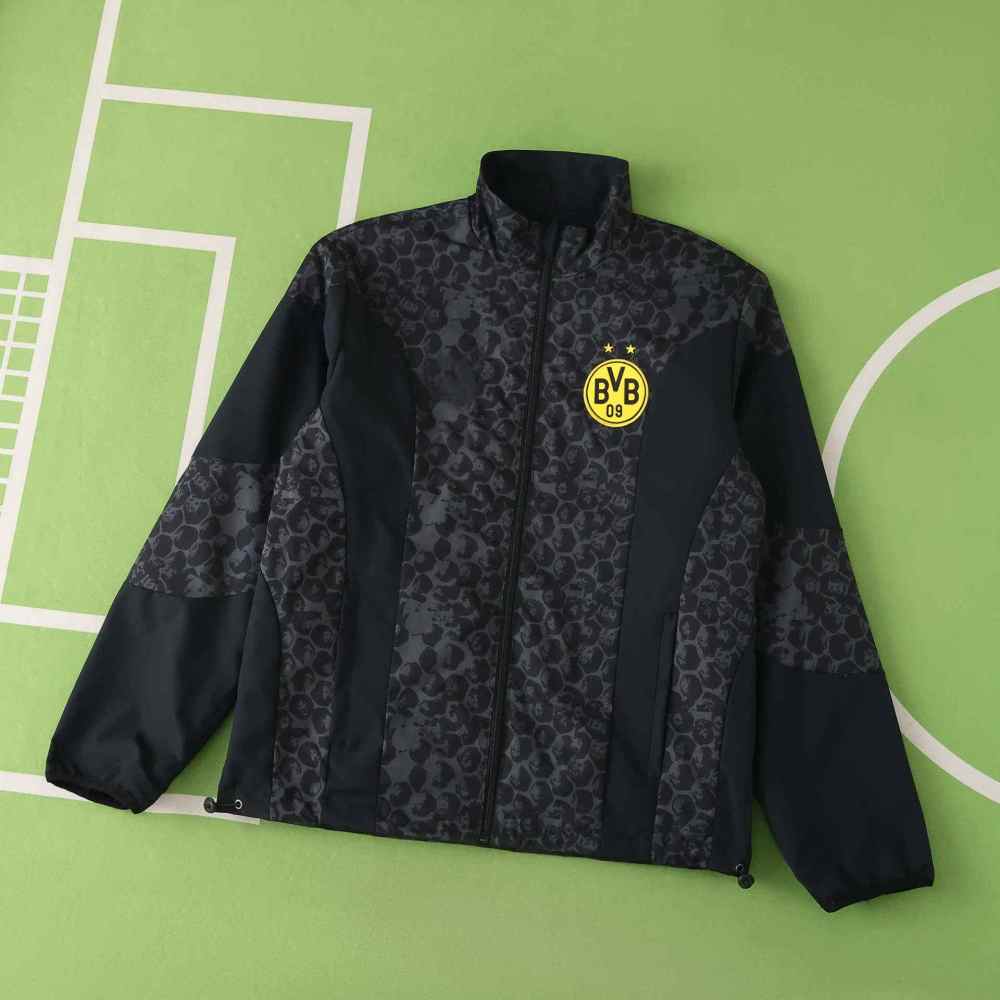 2526 season Borussia Dortmund Wear on both sides windbreaker