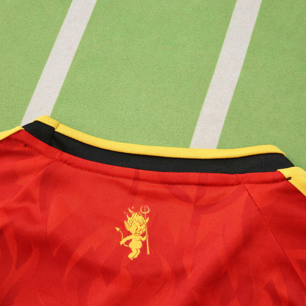 2026 FIFA World Cup Belgium home Kids kit