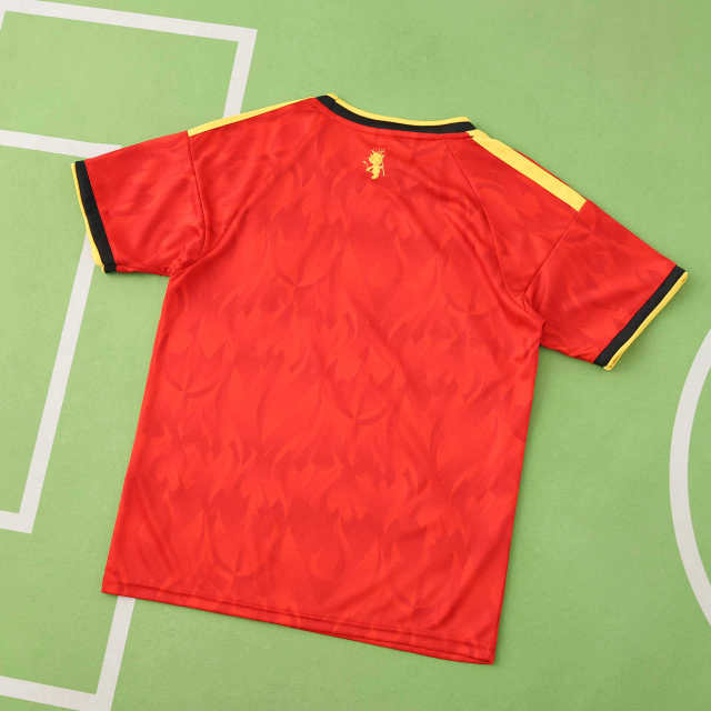 2026 FIFA World Cup Belgium home Kids kit
