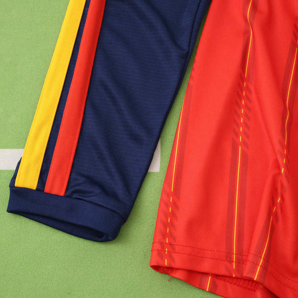 2026 FIFA World Cup Spain home Long sleeved Fan version