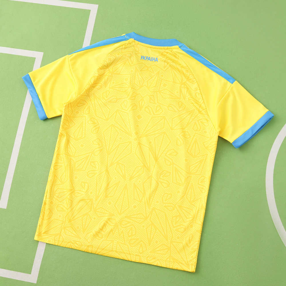 2026 FIFA World Cup Ukraine home Kids kit