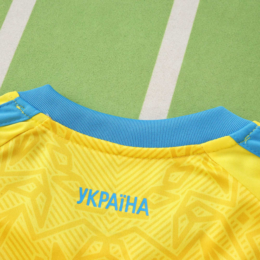 2026 FIFA World Cup Ukraine home Kids kit