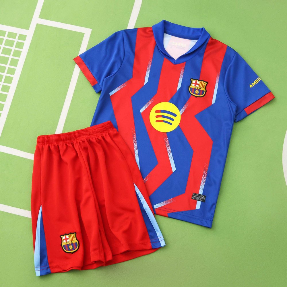 2526 season FC Barcelona / Barça fourth Kids kit